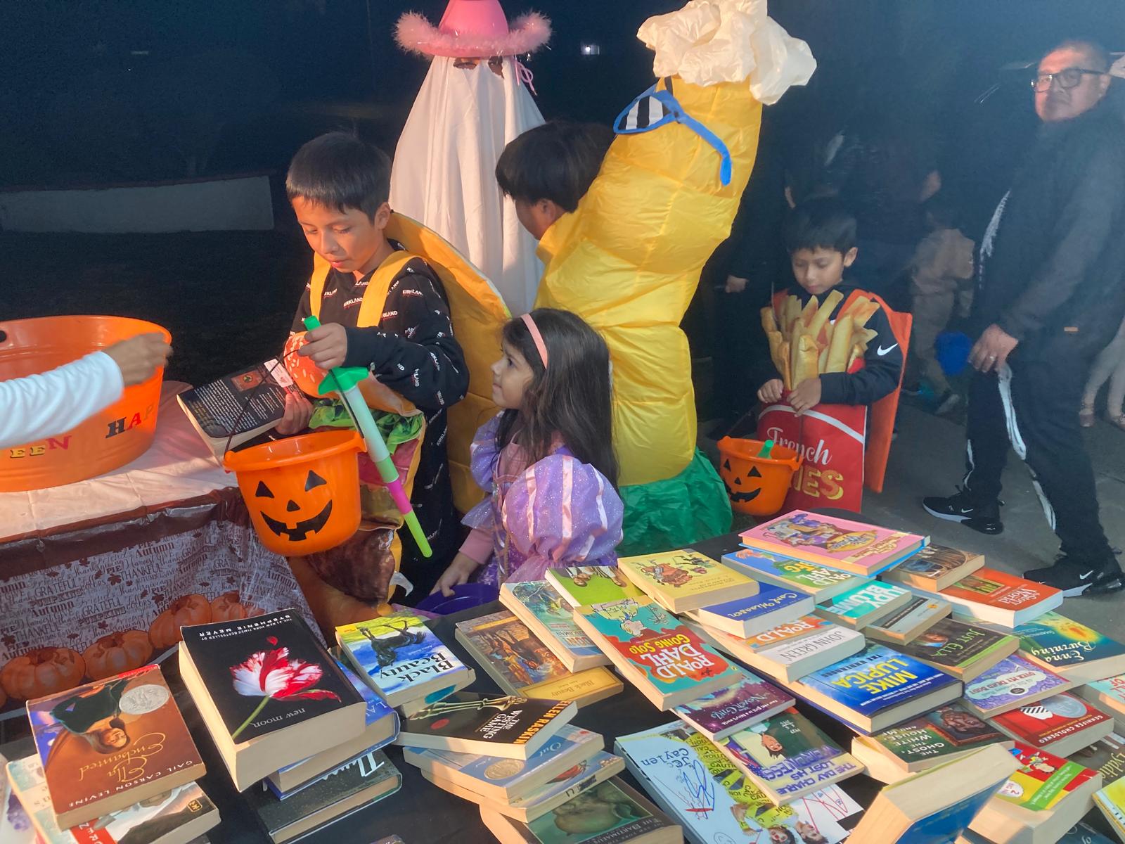 Boo-ks for Treats event